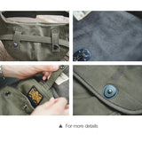 NNEDSZ Retro Outdoor Cap Deck Bag Multi Functional & Stylish Letter Print Design