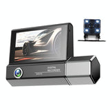 NNEDSZ 1080P Hd Multi-Language Driving Recorder With 3 Lenses