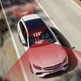 NNEDSZ 1080P Hd Multi-Language Driving Recorder With 3 Lenses