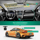 NNEDSZ 1080P Hd Multi-Language Driving Recorder With 3 Lenses