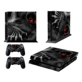 NNEDSZ Stylish Dark Devil Pattern Protective Sticker For Sony Ps4