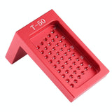 NNEDSZ Woodworking L-Shaped Ruler For Marking And Fixing - T50 Aluminum Alloy