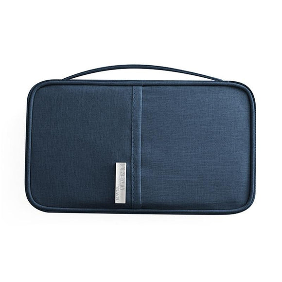 NNEDSZ Waterproof Travel Document Bag Black Large - Navy Blue Small
