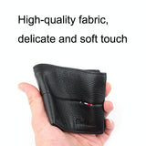 NNEDSZ Rfid Men Short Wallet With Card Slots - Black