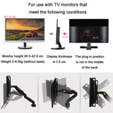 NNEDSZ Computer Monitor Stand Accessories - Non-Hole Design
