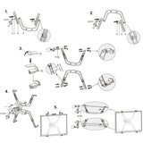 NNEDSZ Computer Monitor Stand Accessories - Non-Hole Design