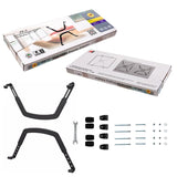 NNEDSZ Computer Monitor Stand Accessories - Non-Hole Design