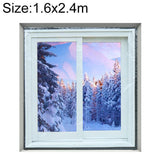 NNEDSZ Double-layer Insulation Film for Indoor Windows - 1.6x2.4m Windproof Soundproof