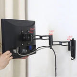 NNEDSZ Telescopic Rotating Tv Wall Mount For Gibbon L33 Monitors