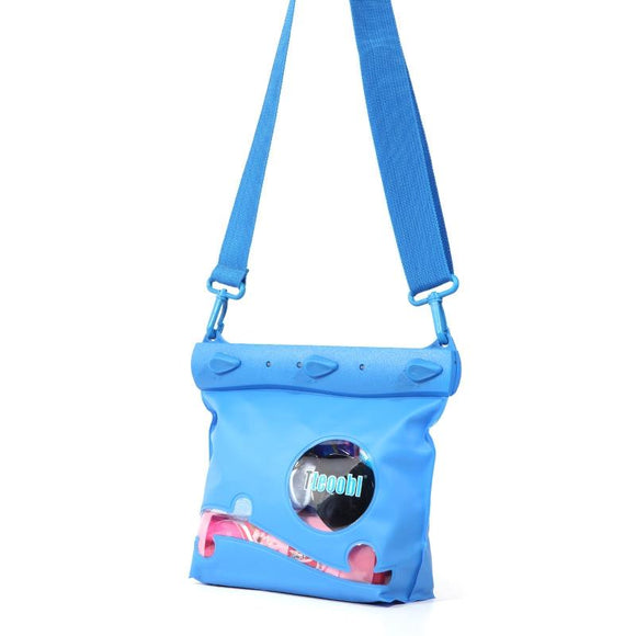 NNEDSZ Waterproof One Shoulder Crossbody Drifting Diving Bag Medium Blue