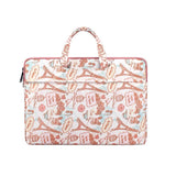 NNEDSZ Waterproof Canvas Laptop Handbag - Fits 14.1 Inch