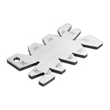 NNEDSZ Thread Cutting Angle Gauge - Stainless Steel Measuring Tool
