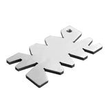 NNEDSZ Thread Cutting Angle Gauge - Stainless Steel Measuring Tool
