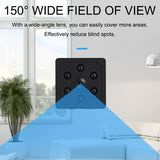 NNEDSZ Smart Home Wifi Camera With 1080P Hd Motion Detection Night Vision & Tf Card Support