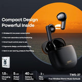 NNEDSZ Wireless Stereo Bluetooth Earphones - True Music White