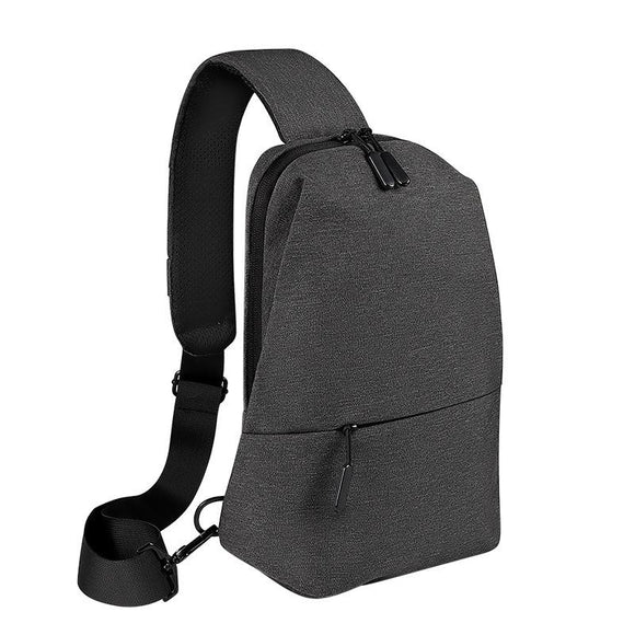 NNEDSZ Adjustable Sports Chest Bag Lightweight & Versatile - Deep Grey