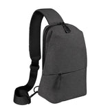 NNEDSZ Adjustable Sports Chest Bag Lightweight & Versatile - Deep Grey