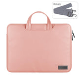 NNEDSZ 13 / 14 Inch Waterproof Pu Laptop Inner Bag - Brown
