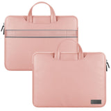 NNEDSZ 13 / 14 Inch Waterproof Pu Laptop Inner Bag - Brown