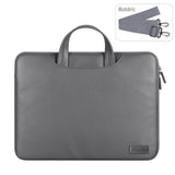 NNEDSZ 13 / 14 Inch Waterproof Pu Laptop Inner Bag - Brown