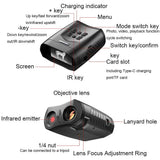 NNEDSZ Portable Digital Night Vision Binoculars With 3-Inch Hd Lcd Screen