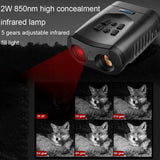 NNEDSZ Portable Digital Night Vision Binoculars With 3-Inch Hd Lcd Screen