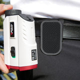 NNEDSZ Lightweight Golf Rangefinder with Magnetic Buckle and Belt Clip - Black