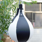 NNEDSZ Adult Hanging Speed Ball For Boxing Fitness - Free Punching Bag - Drawstring Black