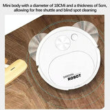 Smart Usb Charging Robot Vacuum for Family Cleaning - Yellow