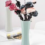 NNEDSZ 3-piece Plastic Hydroponic Vase Set for Creative Home Decor - White