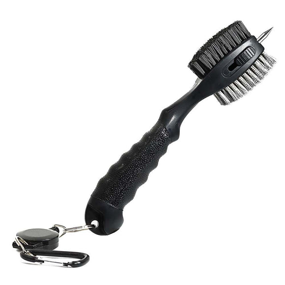 NNEDSZ Portable Golf Club Brush - Retractable - Black