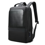 NNEDSZ Large Capacity Business Laptop Backpack with Usb & Type-c Port - Black