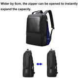 NNEDSZ Large Capacity Business Laptop Backpack with Usb & Type-c Port - Black