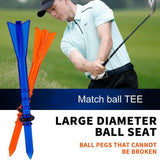 NNEDSZ 30 Adjustable Golf Tees with 83mm Height Limit - Set of 30 - White