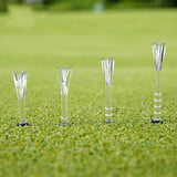 NNEDSZ 30 Adjustable Golf Tees with 83mm Height Limit - Set of 30 - White