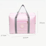 NNEDSZ Folding Travel Bag With Trolley Case For Luggage