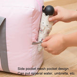 NNEDSZ Folding Travel Bag With Trolley Case For Luggage