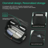 NNEDSZ Men Simple Laptop Backpack - Compact & Stylish
