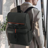 NNEDSZ Men Simple Laptop Backpack - Compact & Stylish