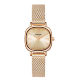NNEDSZ Women Oval Dial Quartz Watch With Simple Bar Scale