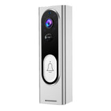 NNEDSZ Smart Wireless Video Doorbell With Night Vision & Motion Detection - Black