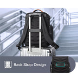 NNEDSZ Black Multifunctional Anti-theft Laptop Backpack with Usb Charging Hole