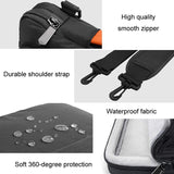 NNEDSZ 13.3-14 Inch Laptop Shoulder Bag with Messenger Style - Black