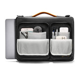 NNEDSZ 13.3-14 Inch Laptop Shoulder Bag with Messenger Style - Black