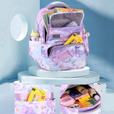 NNEDSZ Backpack Set with Lunch Bag & Pencil Case for Kids - Pink