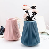 NNEDSZ Decorative Wet and Dry Flower Vases for Creative Home Furnishings - Blue