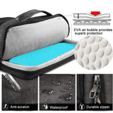 NNEDSZ Waterproof Multifunctional Laptop Bag - 13.3-14 Inch - Black