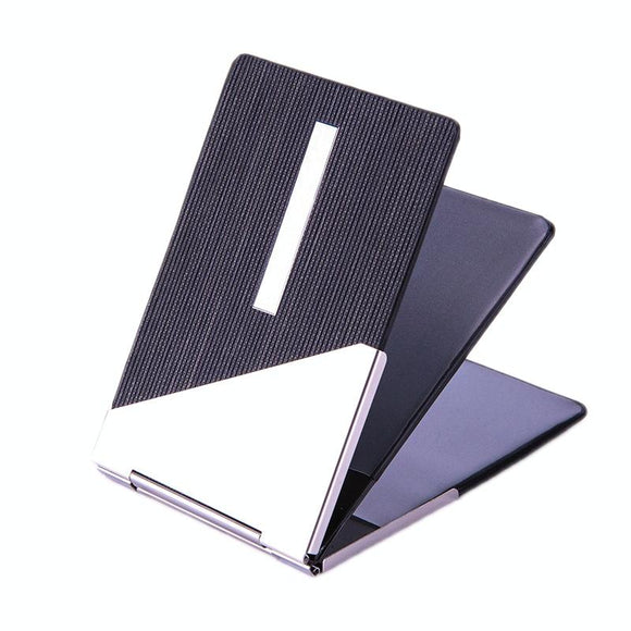 NNEDSZ Metal Driver License Holder Fits Most Vehicles - Stripe Black