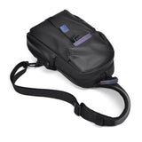 NNEDSZ Lightweight Waterproof Men Chest Bag Cycling Shoulder Bag - Black