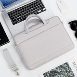 NNEDSZ Waterproof Oxford Cloth Laptop Handbag - Fits 13.3-14 Inch - P510 - Black